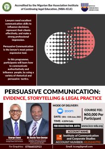 Persuasive Communication